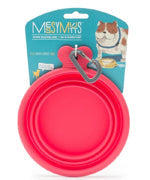 Silicone Collapsible Dog Bowl, Large , 3 Cup Travel Dog Bowl