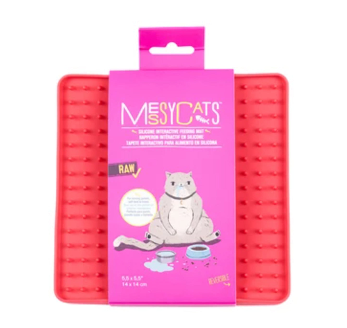 Silicone Reversible Interactive Cat Licking Mat