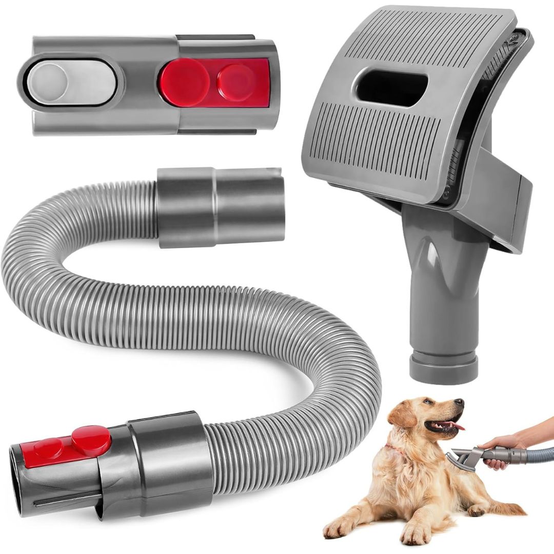Pet Grooming Kit for Dyson Vacuum - Mess-Free