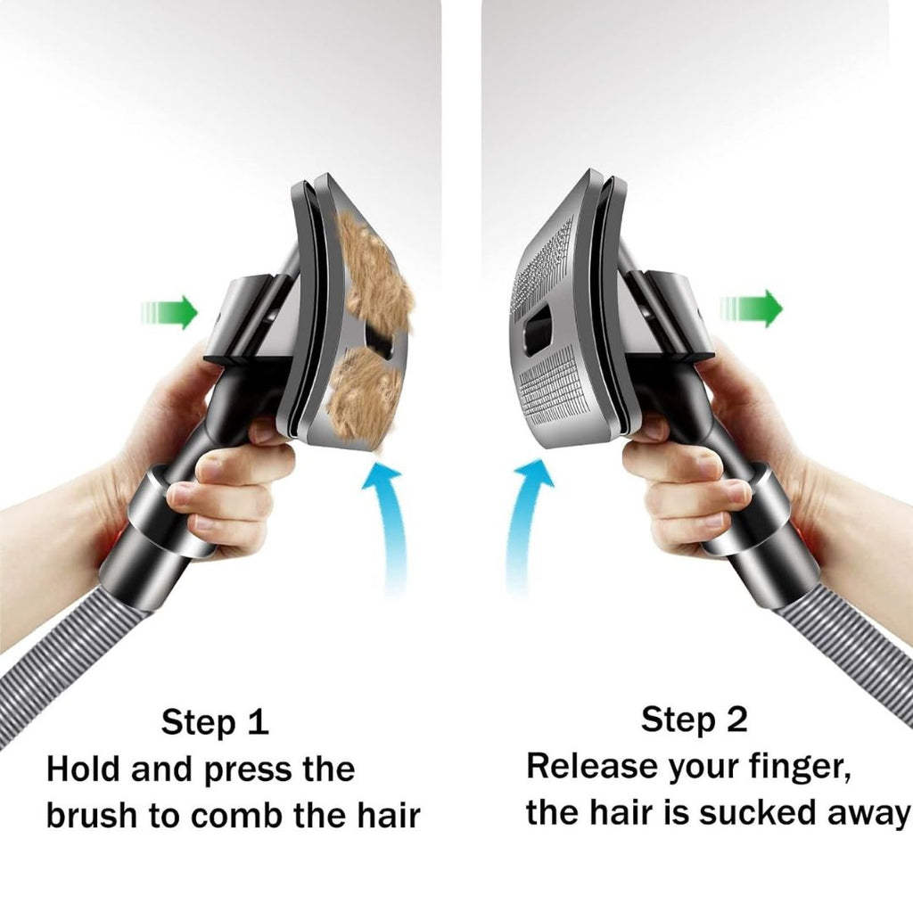 Pet Grooming Kit for Dyson Vacuum - Mess-Free