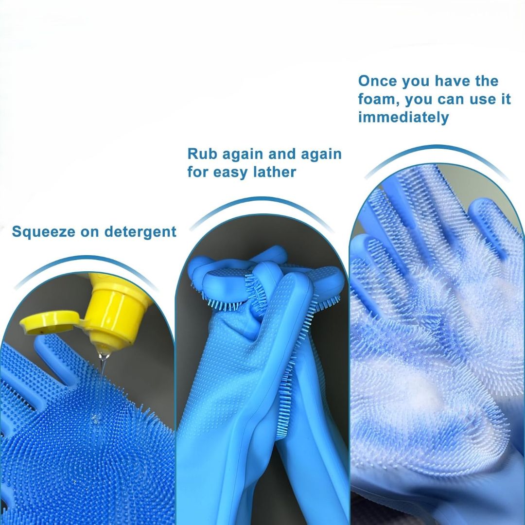 Pet Wash Ultimate Gloves - Gentle & Safe