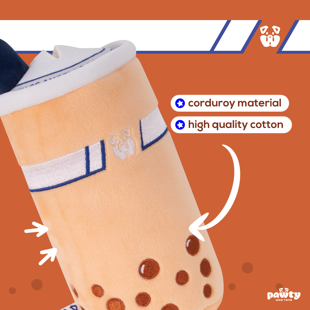 Boba dog toy with dog