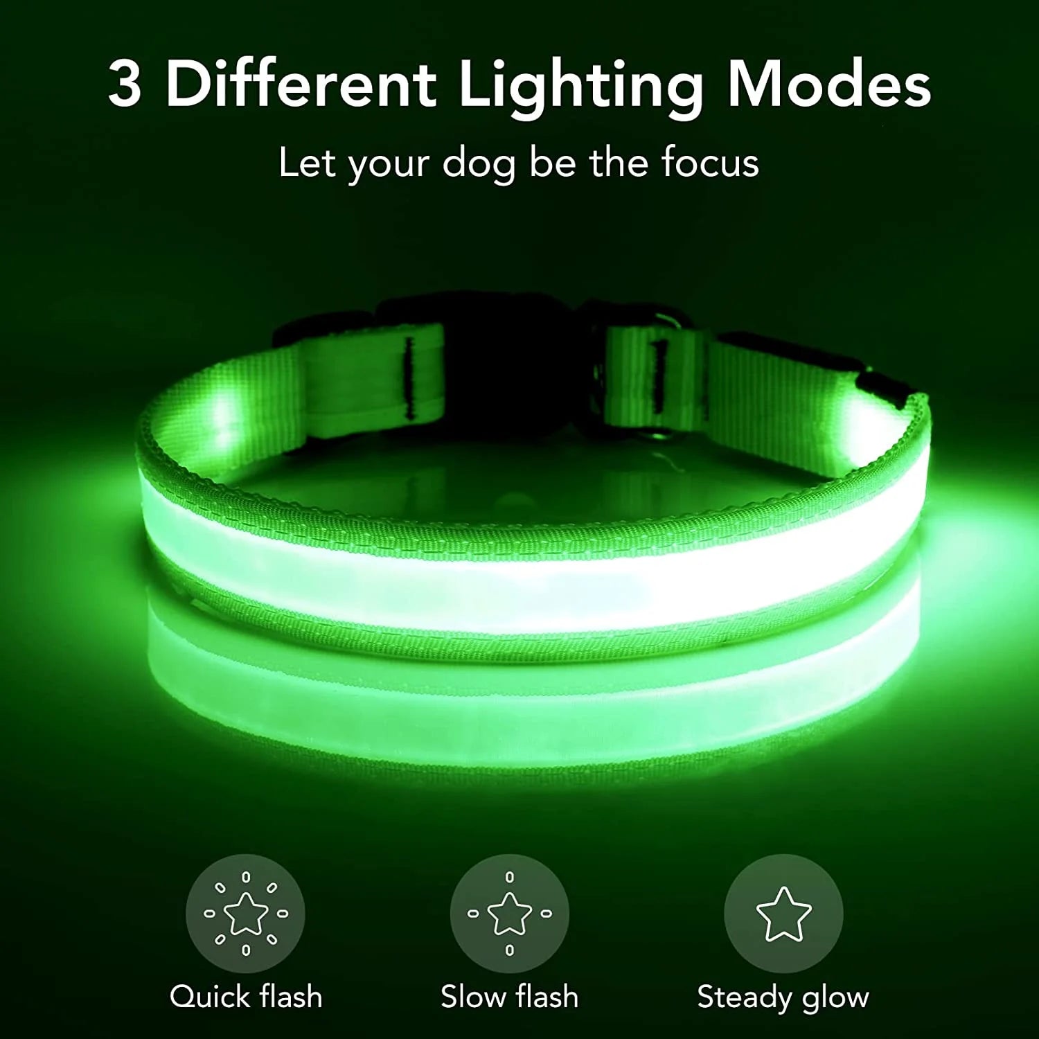 BrightPaws - Glow Light Collar