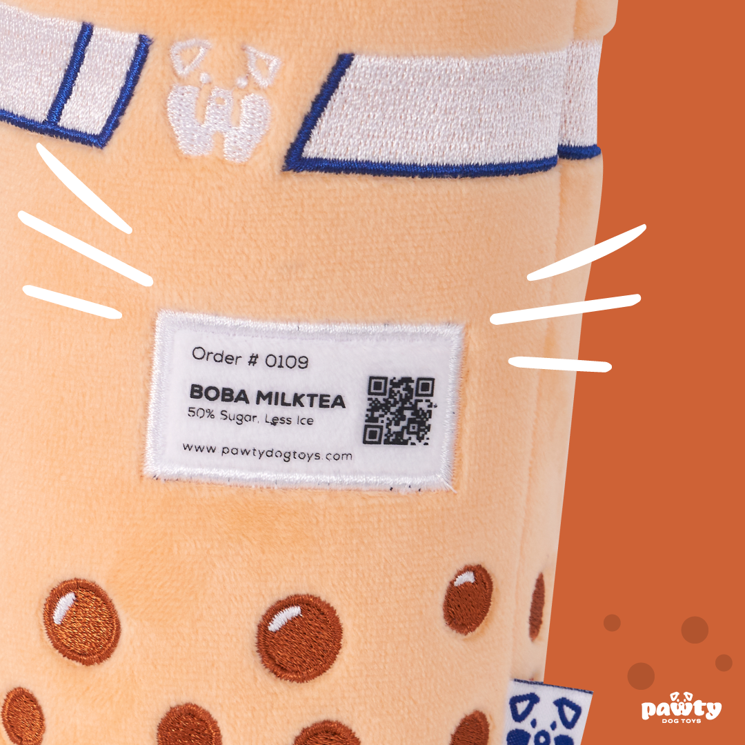 Boba dog toy detail