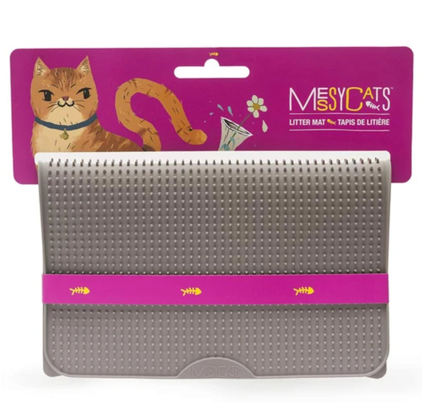 Silicone Cat Litter Mat- Size 18" x 14"