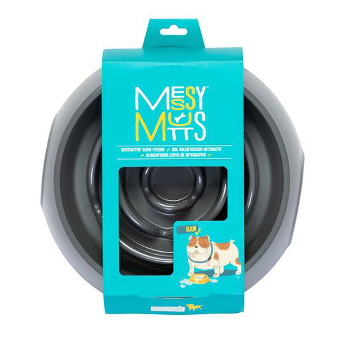 Interactive Dog Slow Feeder, 3 Cup Capacity