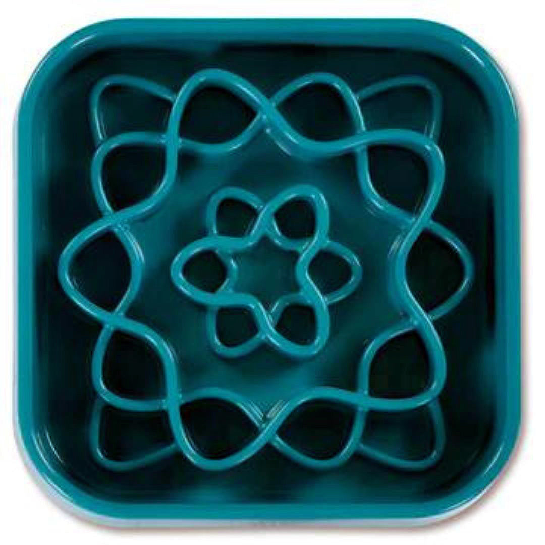 Interactive Square Dog Slow Feeder, 8 cup Capacity