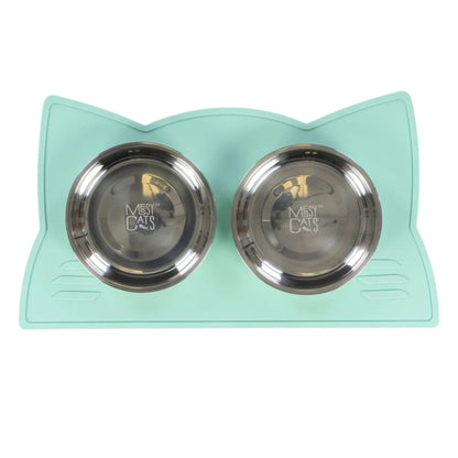 Cat bowl mat