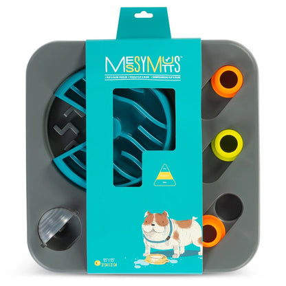 Messy Mutts Flip'n Slide Puzzler, Medium Puzzle, 12.5" x 12.5"