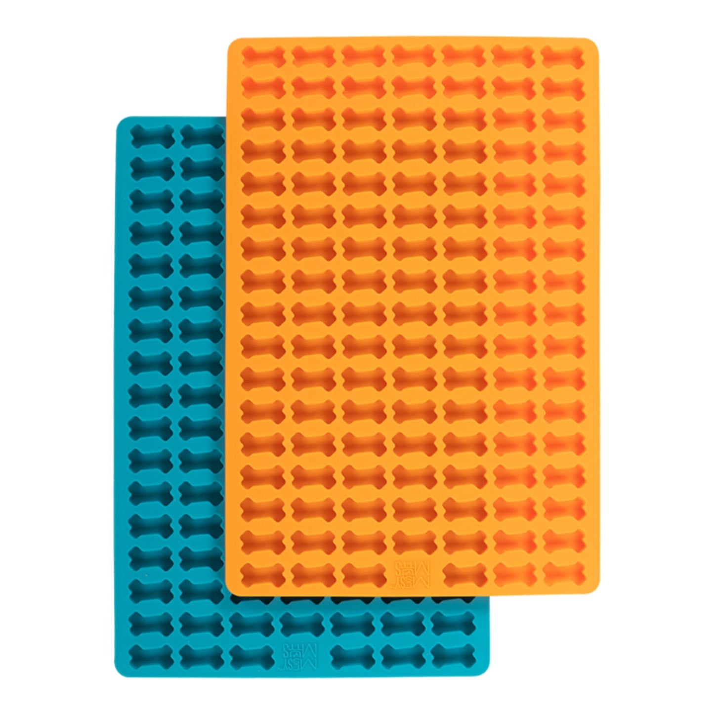 Mini Silicone Bake and Freeze Dog Treat Maker - Pack of 2 (Bone Shape)