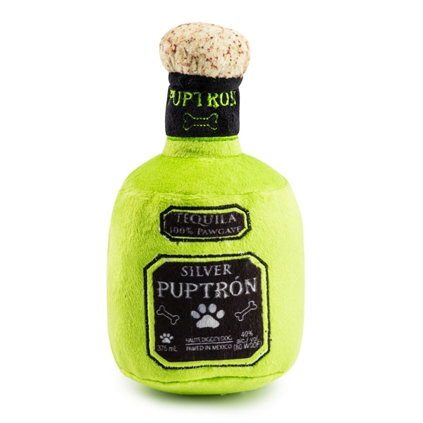 Puptron Tequila Plush Dog Toy by Haute Diggity Dog - Main