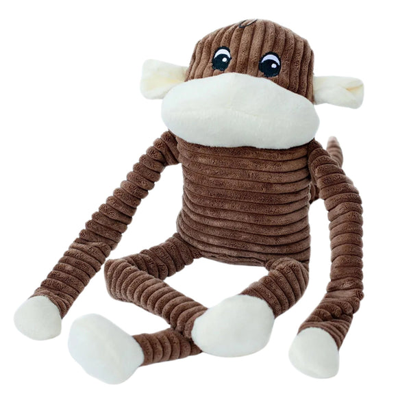 Spencer the Crinkle Monkey – XL Brown