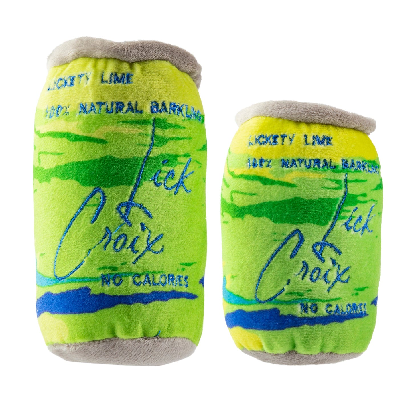 LickCroix Lickety Lime Plush Dog Toy by Haute Diggity Dog - Main