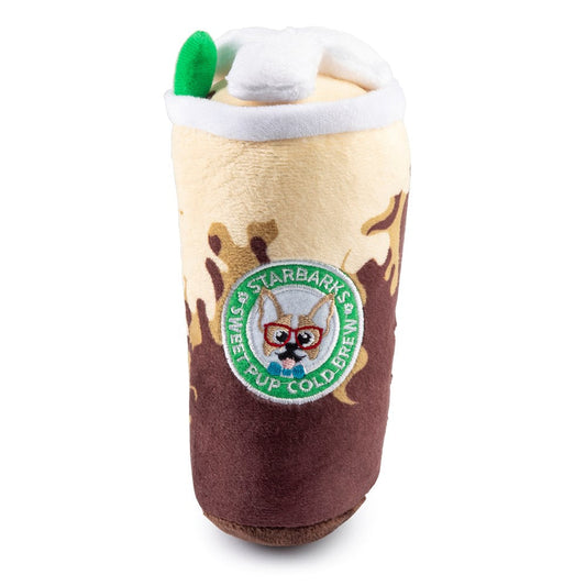 Starbarks Sweet Pup Cold Brew Plush Dog Toy by Haute Diggity Dog - Main