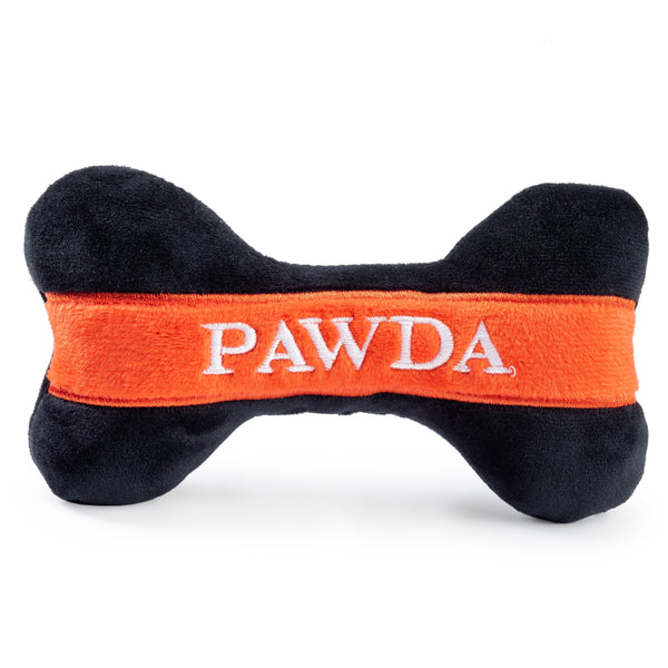 Pawda Bone Squeaker Plush Dog Toy by Haute Diggity Dog - Main