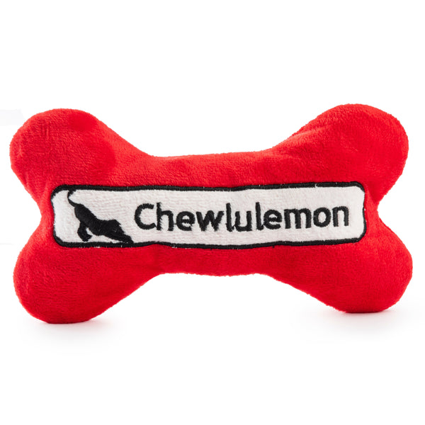 Chewlulemon Bone Plush Dog Toy by Haute Diggity Dog - Main