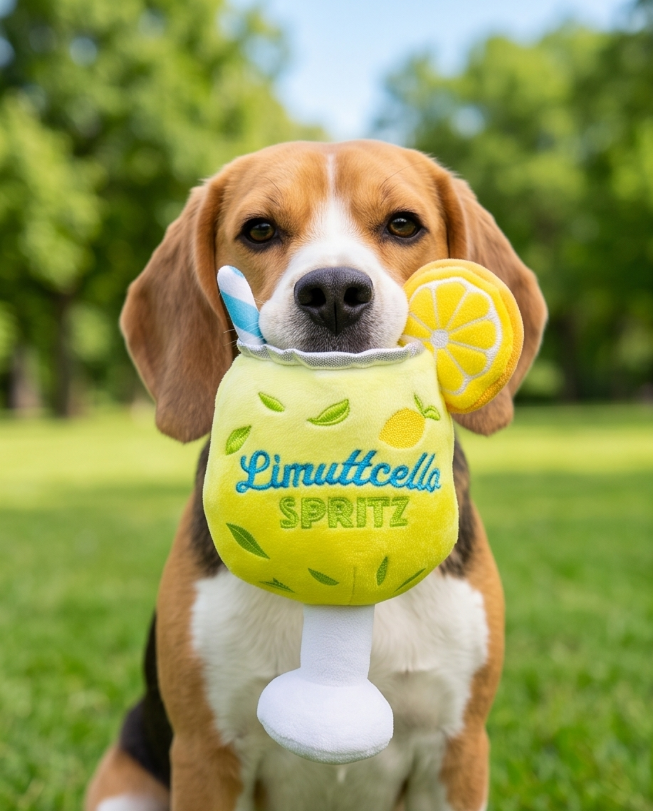 Limutcello Spritz Plush Dog Toy