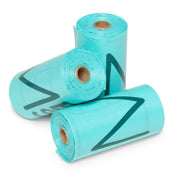 Messy Mutts Dog Advanced Biorecycle Poop Bag Teal 365 Count Bulk