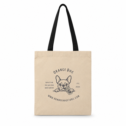 Orange Dog Canvas Tote Bag – Built for the Dog You Brag About
