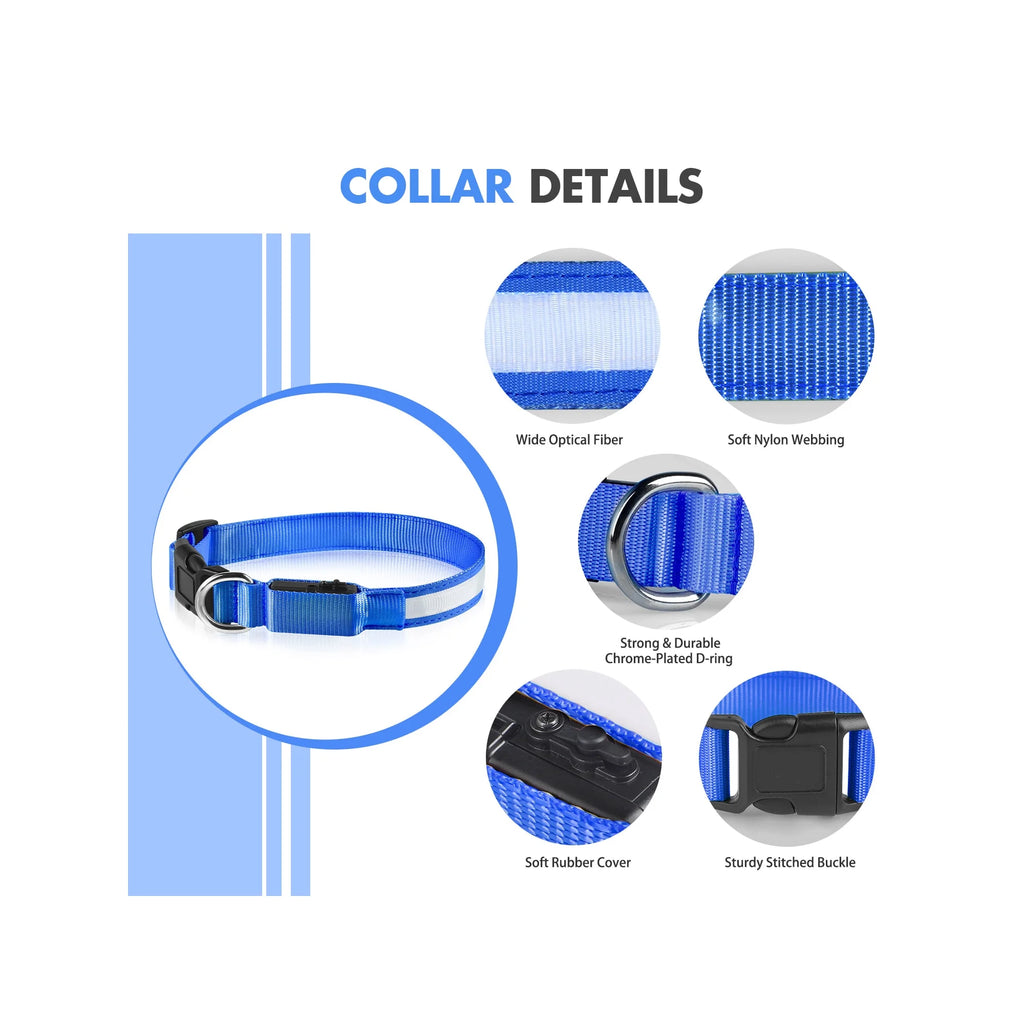 BrightPaws - Glow Light Collar